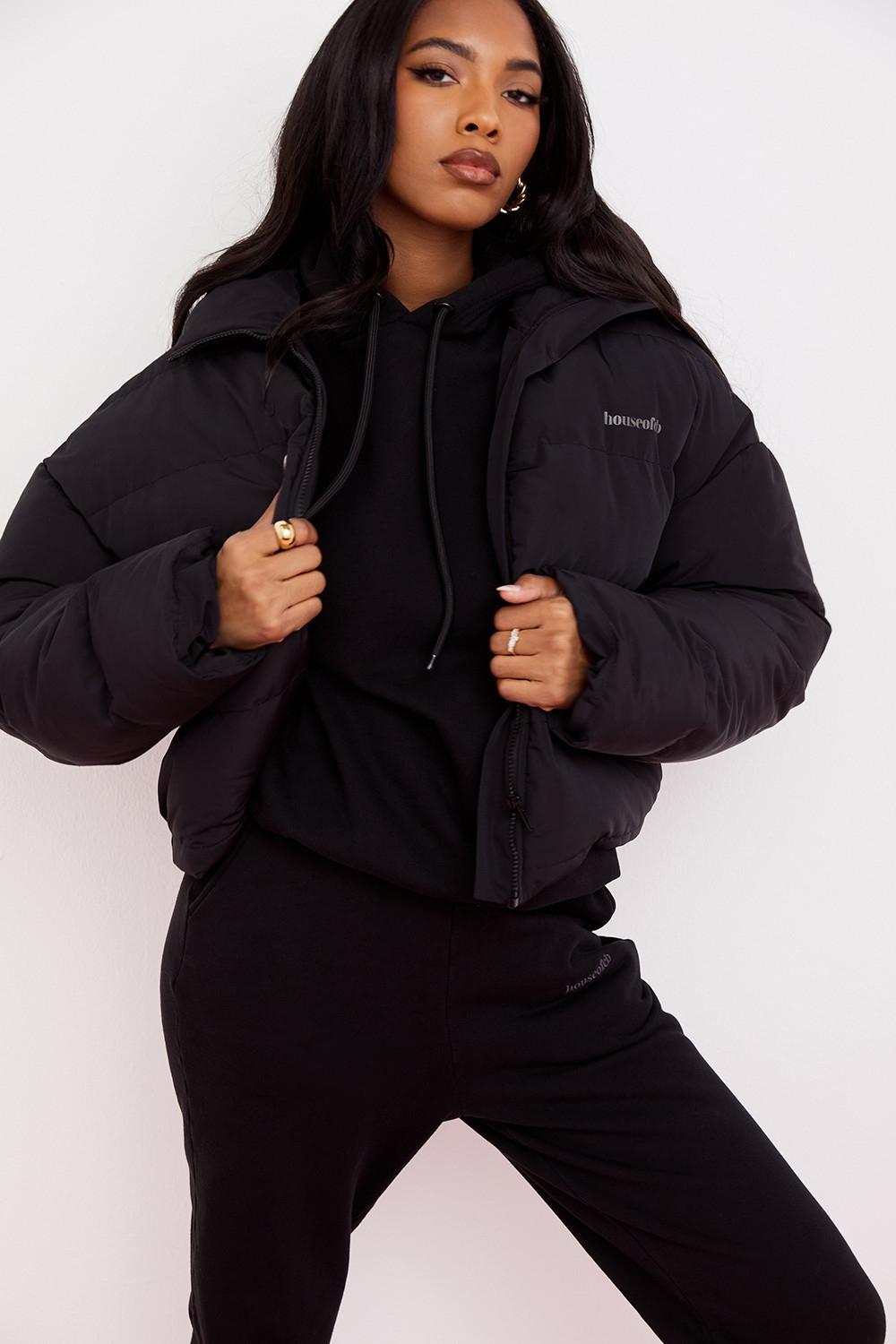 Hero Ink Oversized C Shape Puffer Jacket Product Image