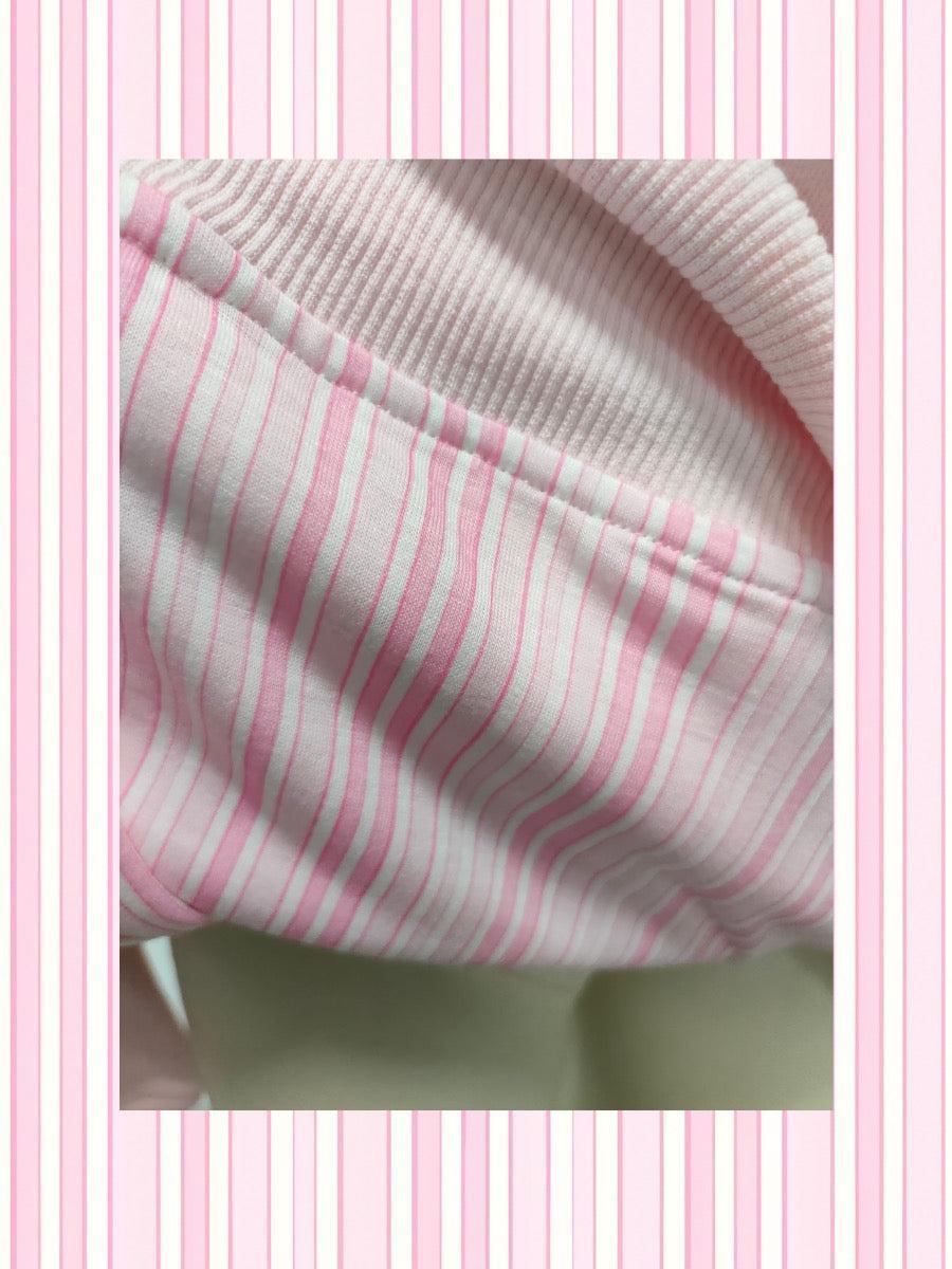 Star Lux Striped Hoodie Product Image