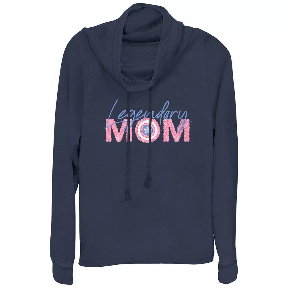 Juniors' Chevrolet Camaro ZL-1 Cowlneck Graphic Lightweight Long Sleeve, Girl's, Size: Medium, Blue Product Image