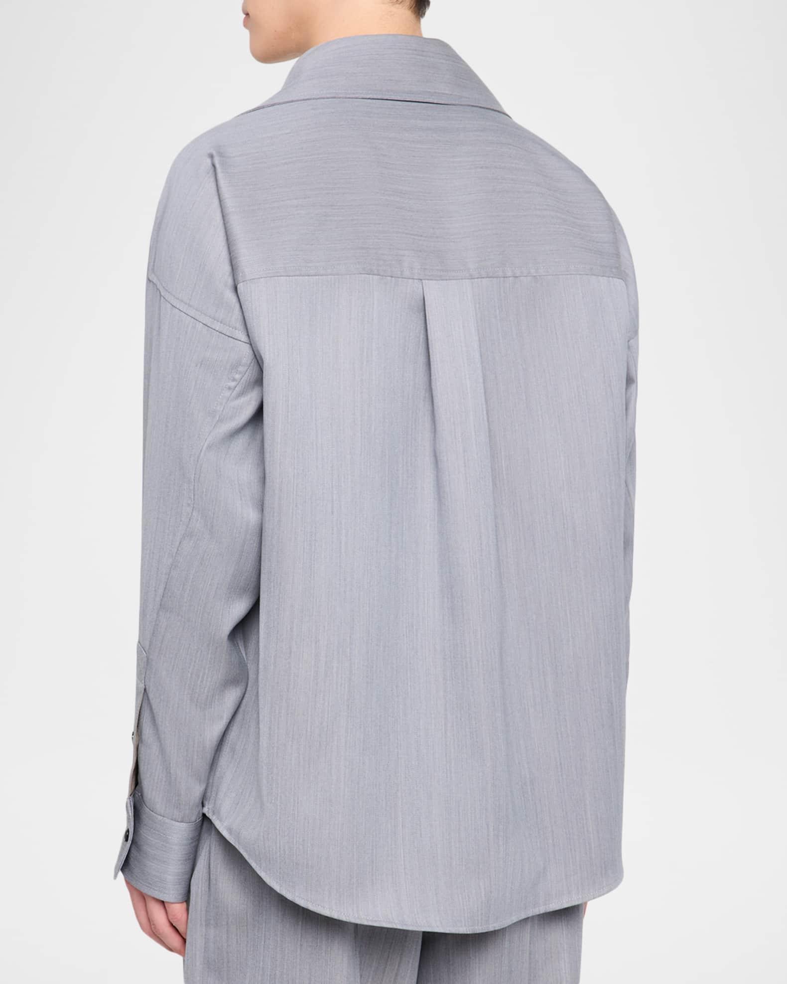 Men's Wool Chevron Popover Shirt Product Image