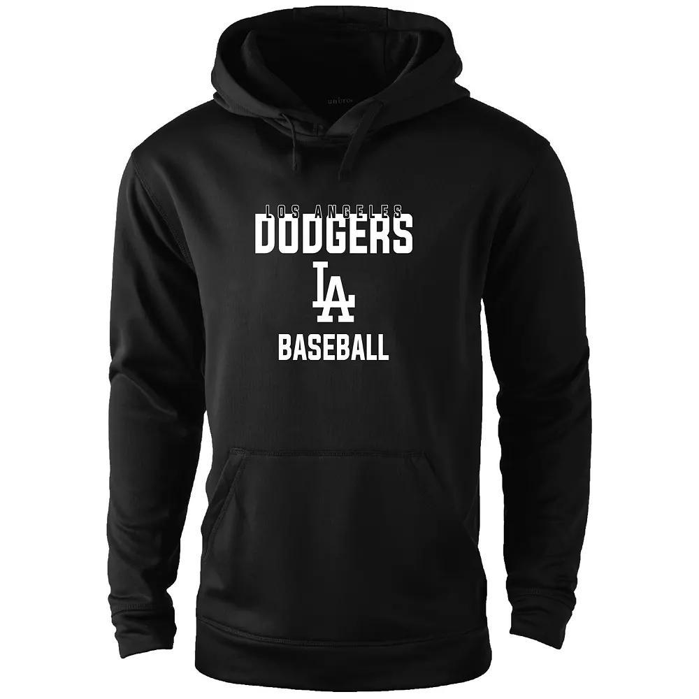 Men's Dunbrooke Black Los Angeles Dodgers Champion Pullover Hoodie, Size: 3XL Product Image