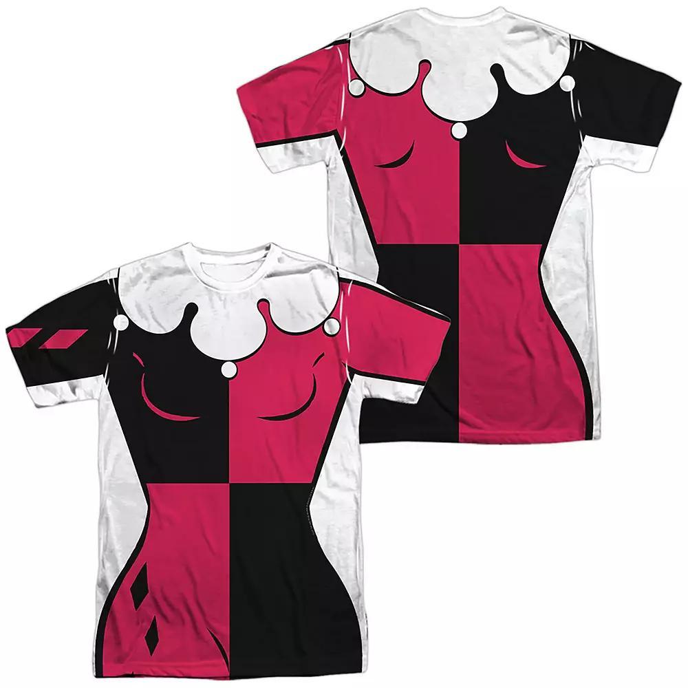 Men's Batman Harley Quinn Sublimated Graphic Tee, Size: Small, Black Product Image
