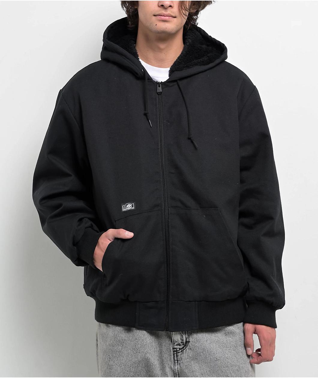 Lurking Class by Sketchy Tank x Matt Stikker Sick In The Head Black Work Jacket Product Image