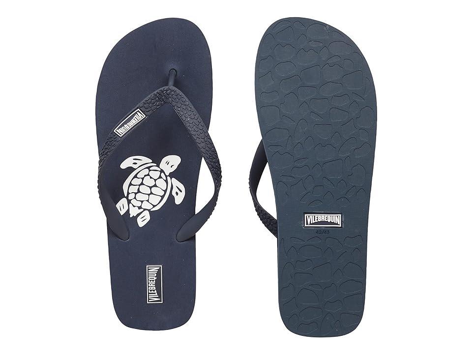 Vilebrequin Men's Turtle Beach Flip Flops in Marine 2 at Nordstrom, Size 10 Product Image