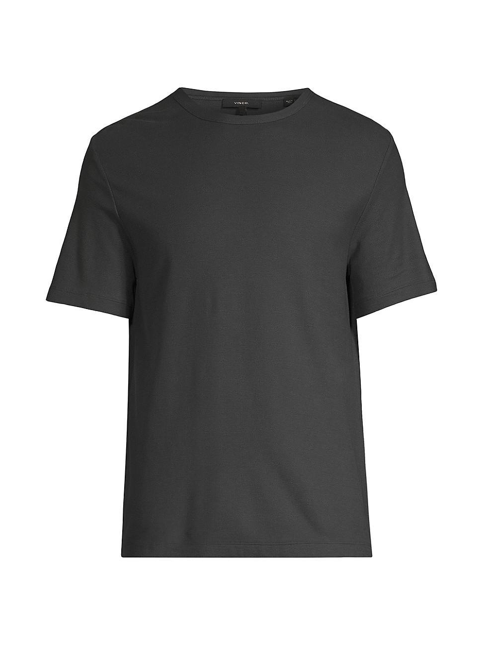 Mens Cotton Crewneck T-Shirt Product Image