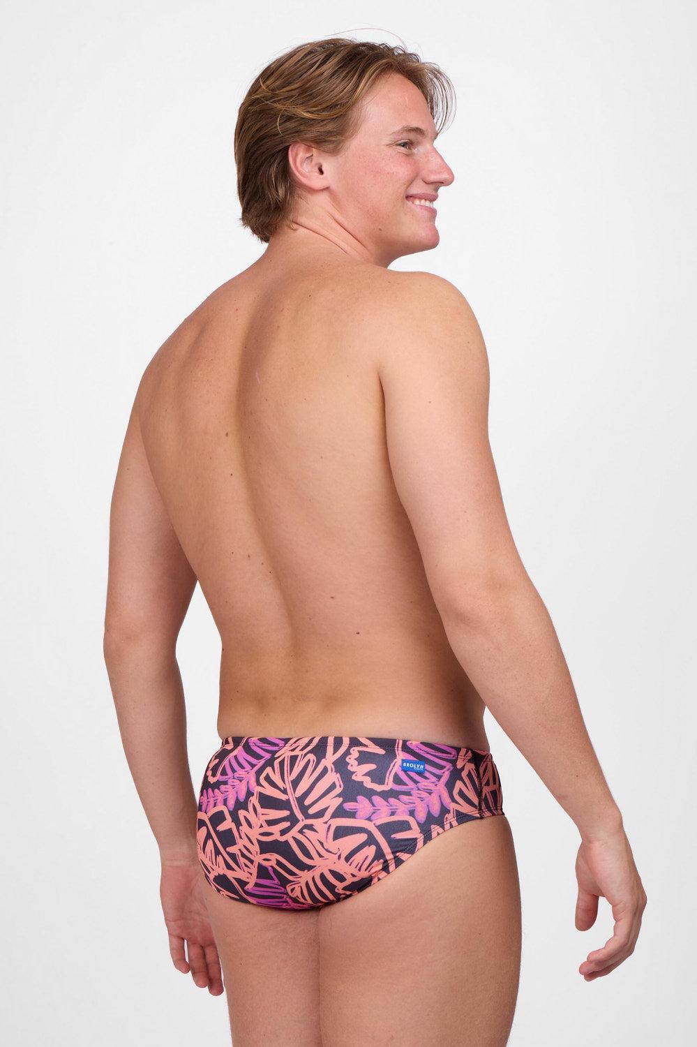 BROLYN Swim Brief - Green Apple Male Product Image