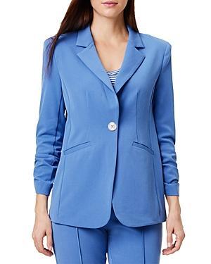 Womens Scrunched Single-Breasted Jacket Product Image