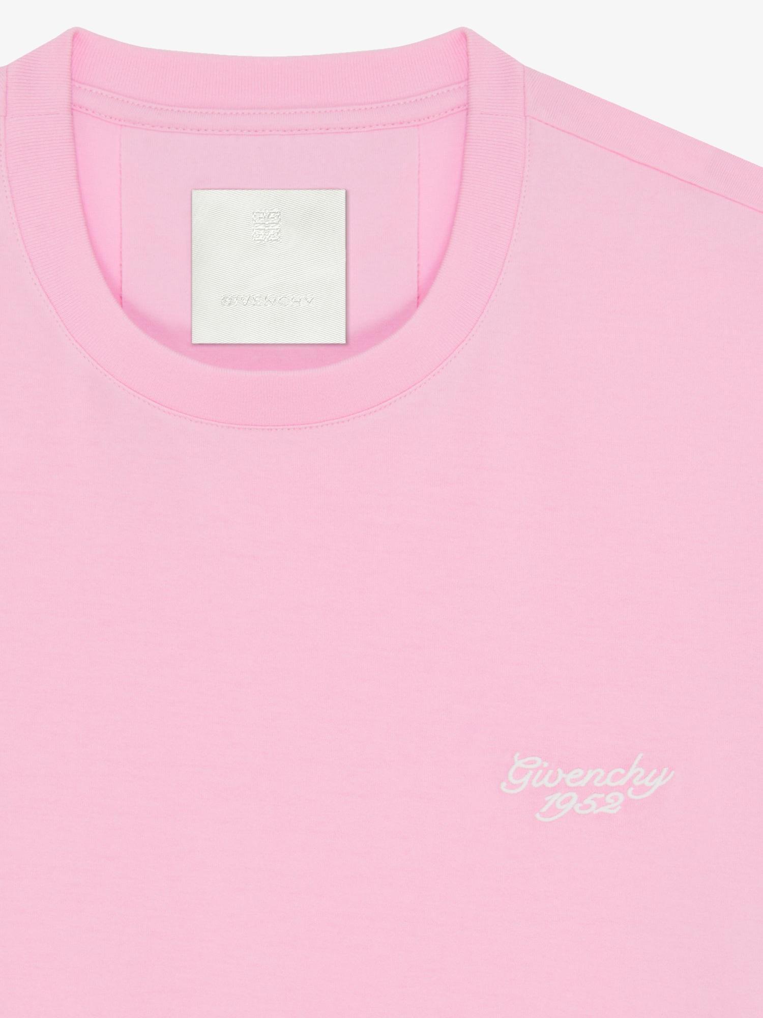 GIVENCHY 1952 slim fit t-shirt in cotton Product Image