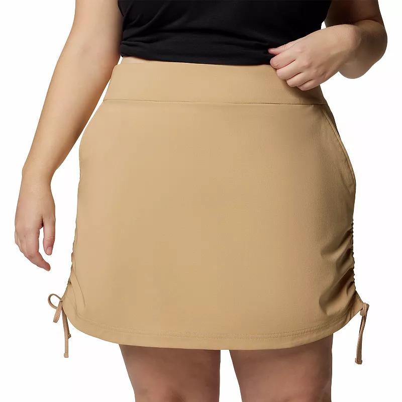 Women's Columbia All Seasons Ruched Seams Skort, Size: 1XL, Blue Product Image