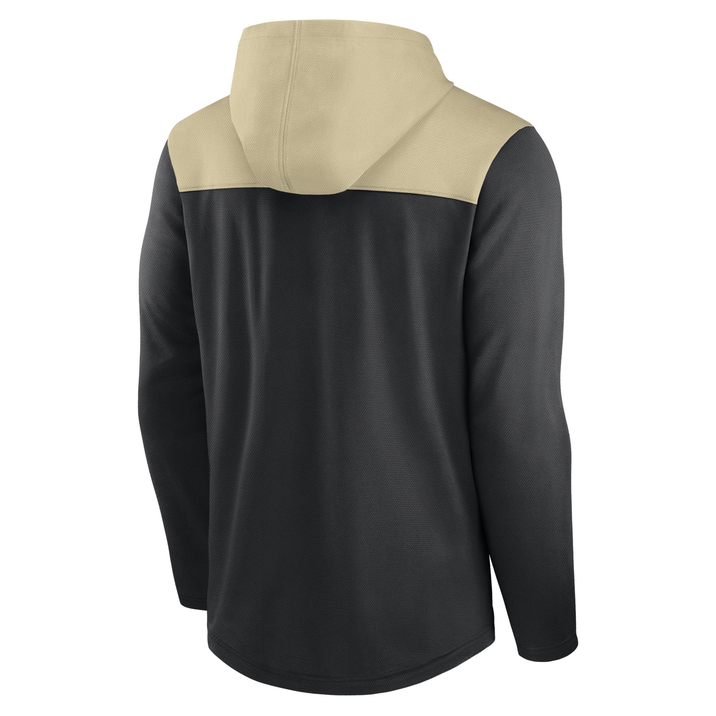 Mens Nike Black New Orleans Saints Fan Gear Pullover Hoodie Product Image