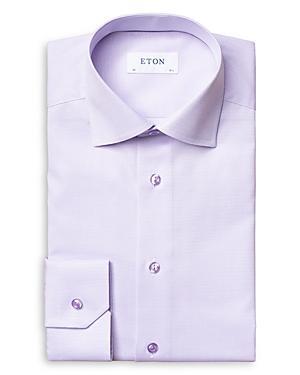 Mens Contemporary-Fit Textured Solid Shirt Product Image