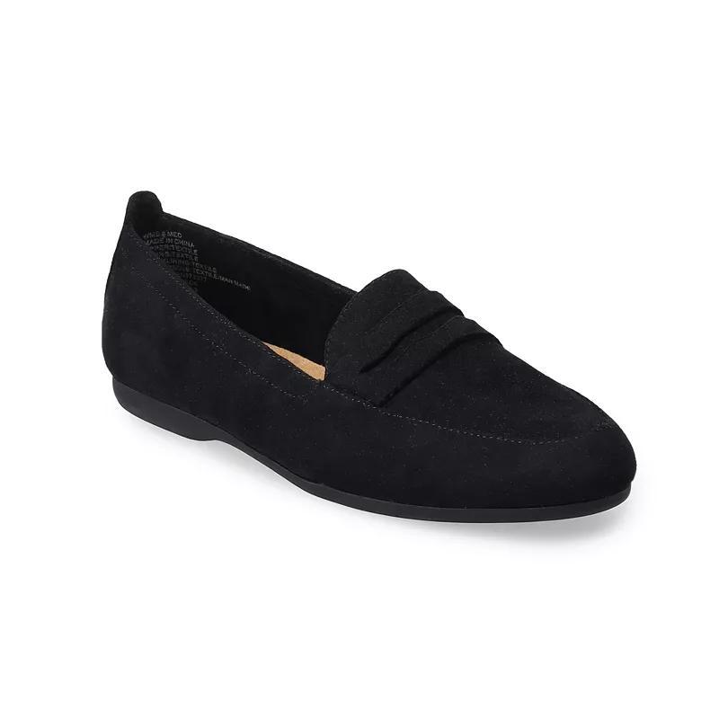 Sonoma Goods For Life® Saigee Women's Penny Loafers, Size: 9, Black Product Image