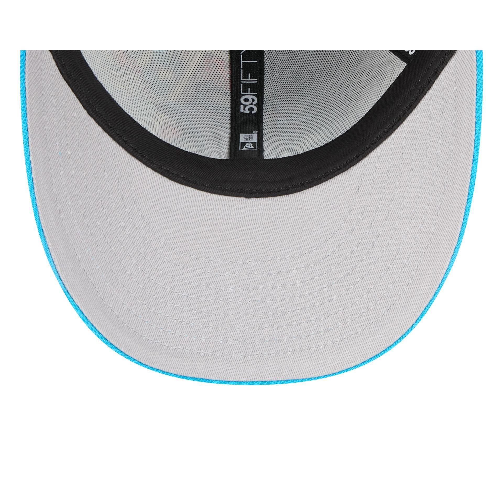 Miami Marlins Diamond Hero Edition Low Profile 59FIFTY Fitted Hat Male Product Image