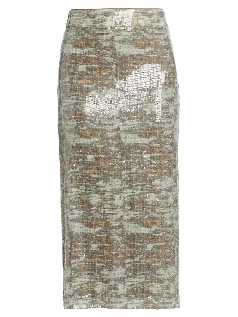 Alpha Sequined Midi-Skirt Product Image
