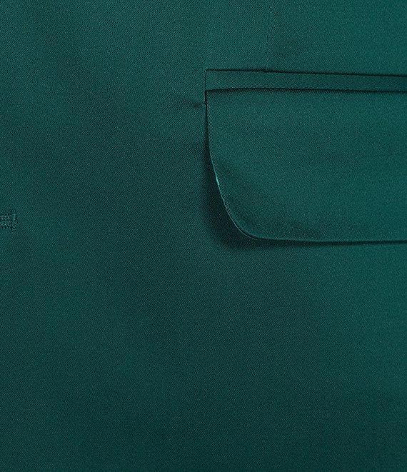 Murano Shape of Water Collection Slim Fit Sateen Suit Separate Jacket Product Image