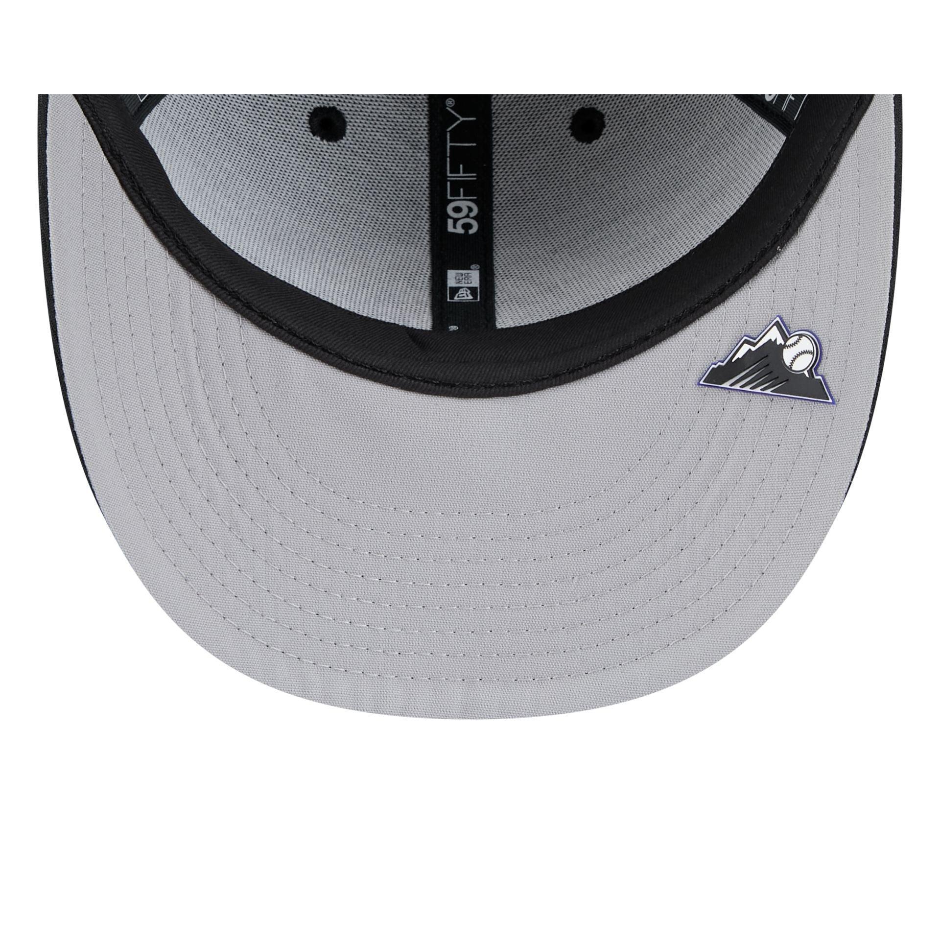 Colorado Rockies 2025 Clubhouse Alt Low Profile 59FIFTY Fitted Hat Male Product Image