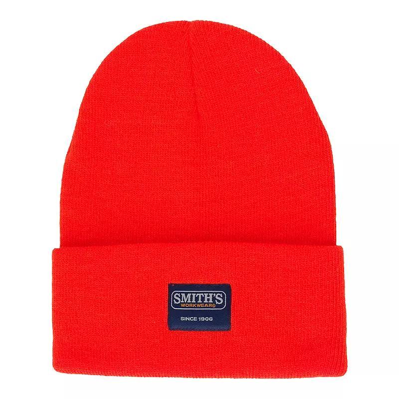 Men's Smith's Workwear Cuffed Pull-On Knit Beanie, Camel Brown Product Image