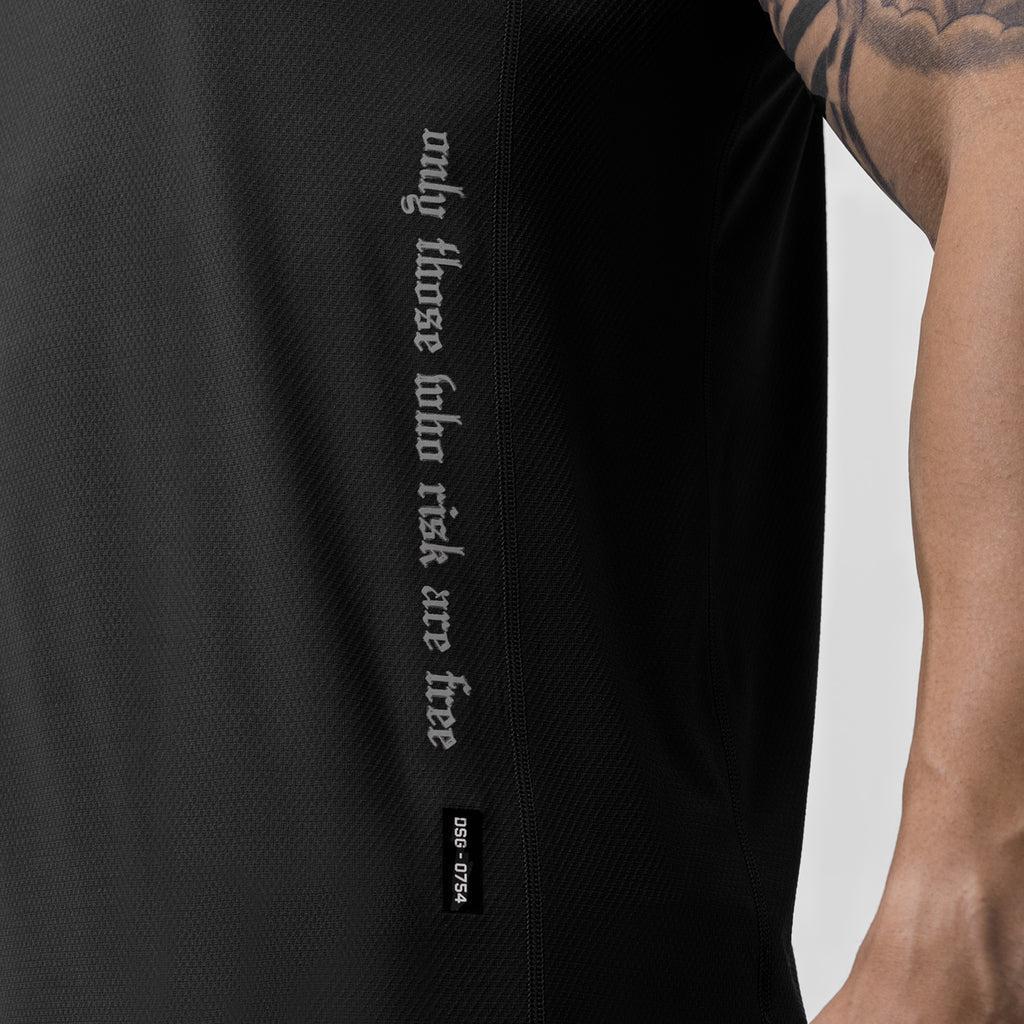 0754. AeroSilver® Training Singlet - Black "RP" Product Image