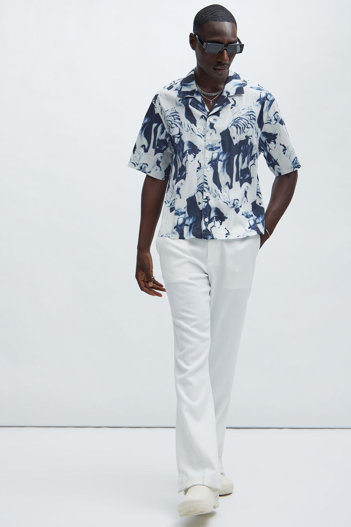Sketch Shirt - White/combo Product Image