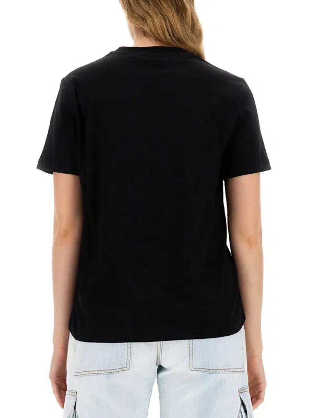 MSGM T-shirt  Woman Color Black Product Image