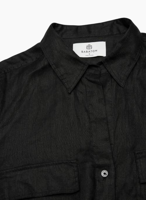 utility linen shirt Product Image