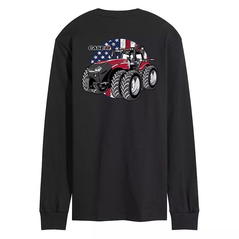 Mens Case IH Magnum With Flag Long Sleeve Tee Product Image