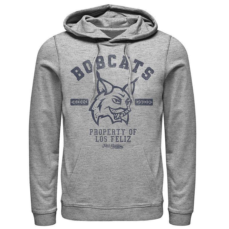 Men's Julie And The Phantoms Bobcats Property Hoodie, Size: Large, Athletic Grey Product Image