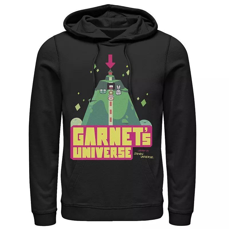 Men's Cartoon Network Steven Universe Garnet's Universe Cartoon Hoodie, Size: XXL, Black Product Image