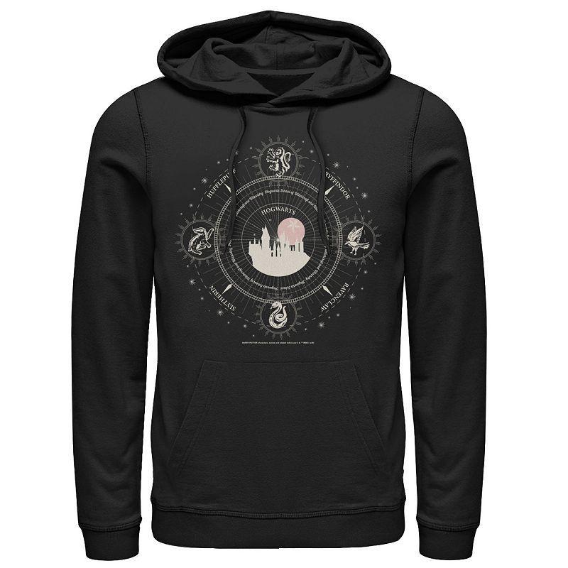 Men's Star Trek: The Original Series Stained Glass Pull-Over Hoodie, Size: Small, Black Product Image