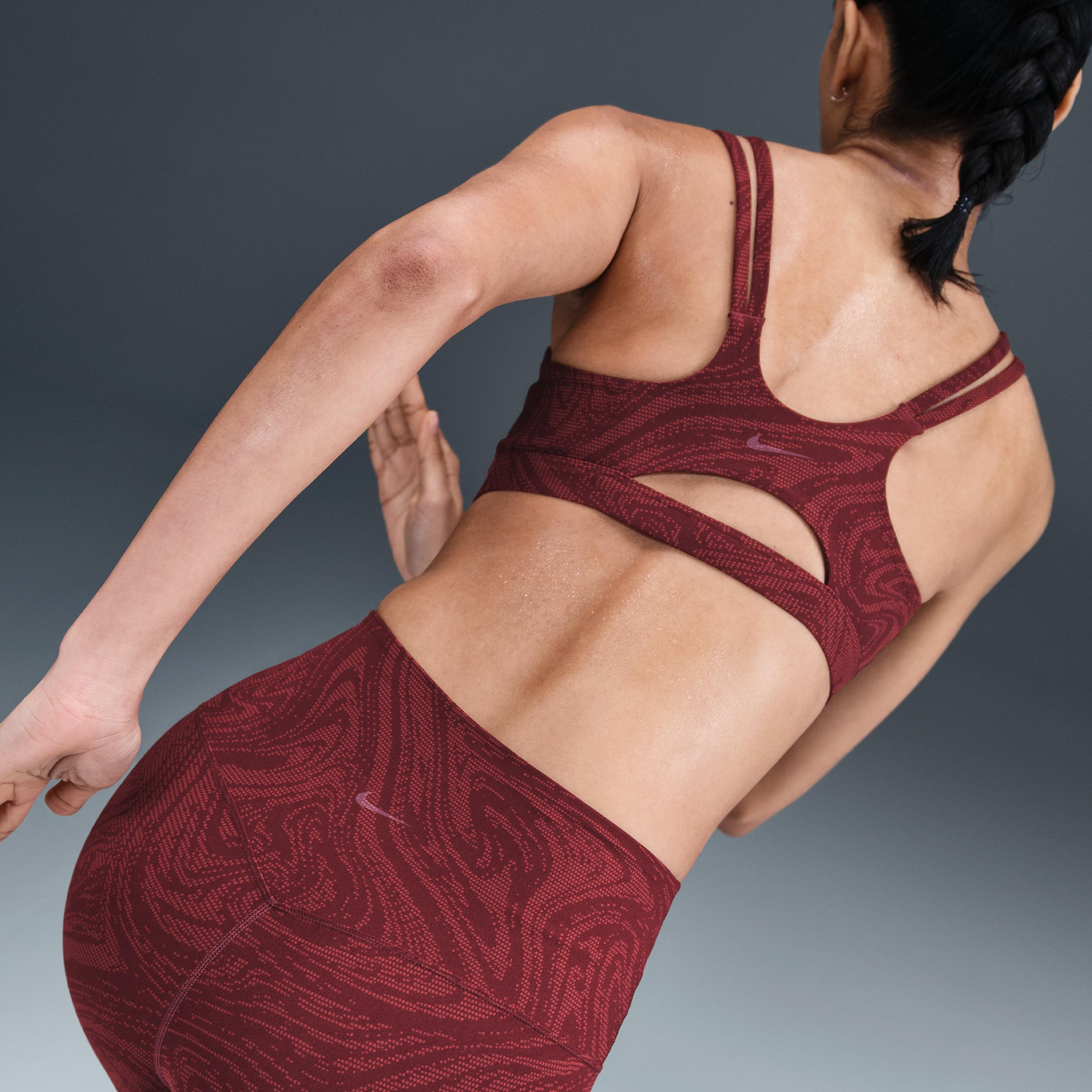 Nike Zenvy Women's Light-Support Padded Printed Sports Bra Product Image
