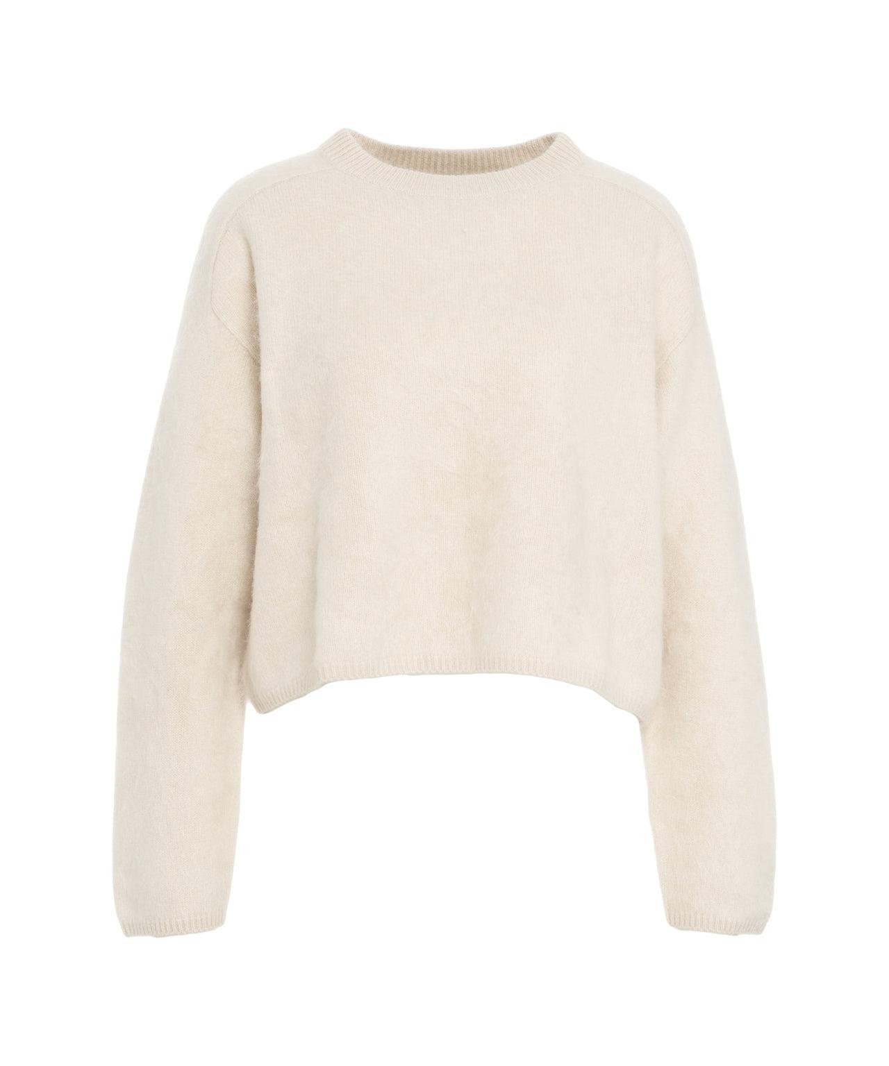 Brushed cashmere sweater Product Image