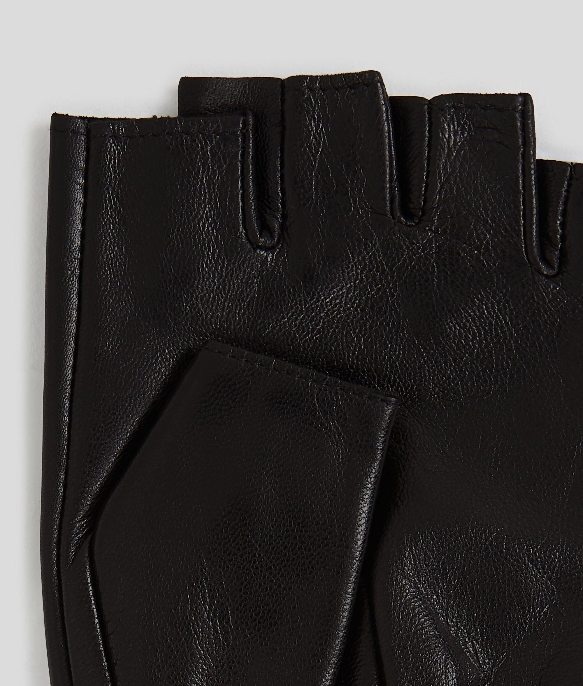 K/AUTOGRAPH PADLOCK FINGERLESS GLOVES Product Image