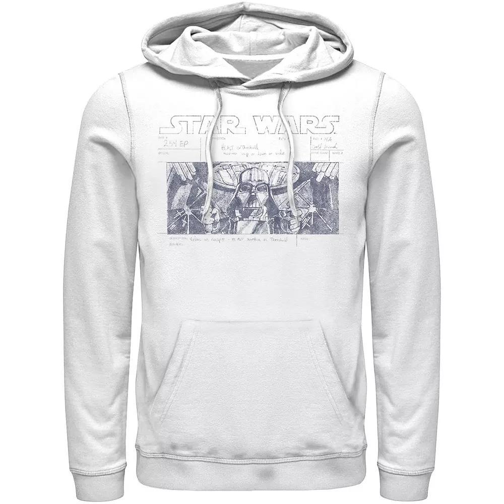 Men's Star Wars Death Star Run Hoodie, Size: XXL, White Product Image