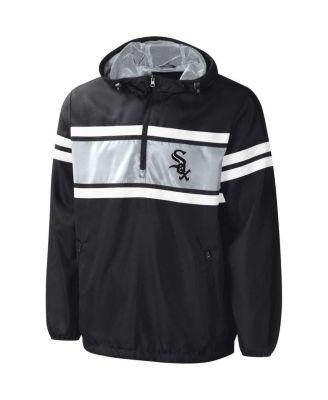 Mens G-III Sports by Carl Banks Chicago White Sox Game Score Quarter-Zip Windbreaker Product Image