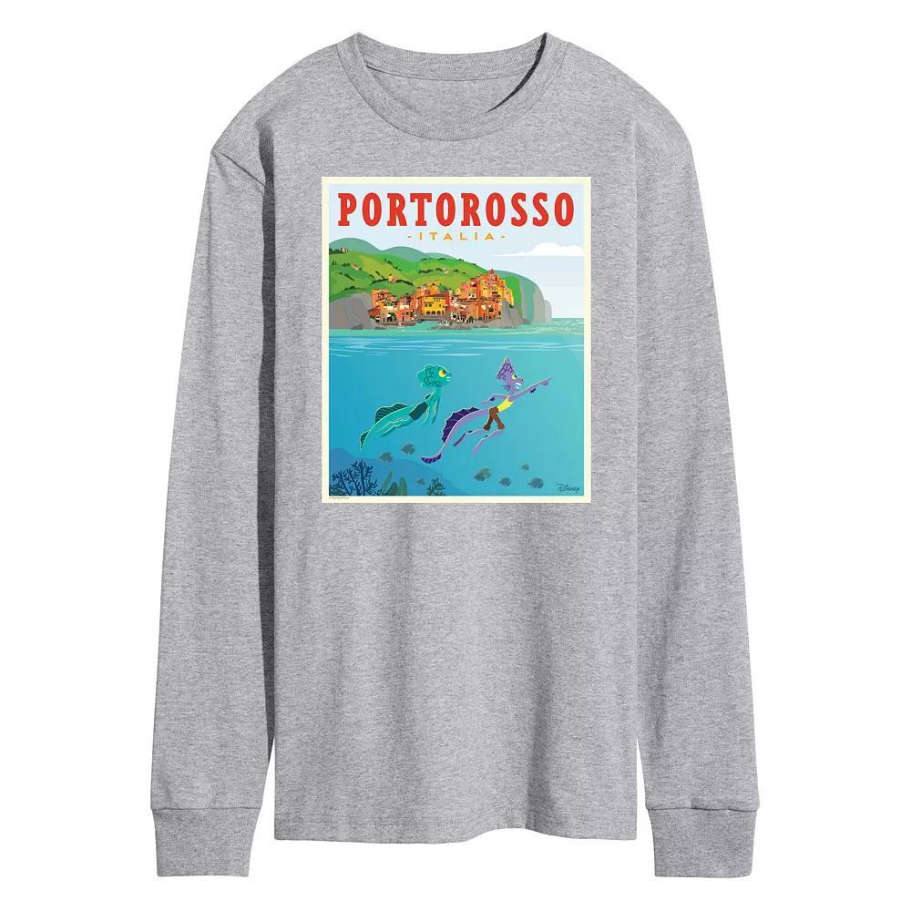 Disneys Luca Mens Italy Postcard Long Sleeve Product Image