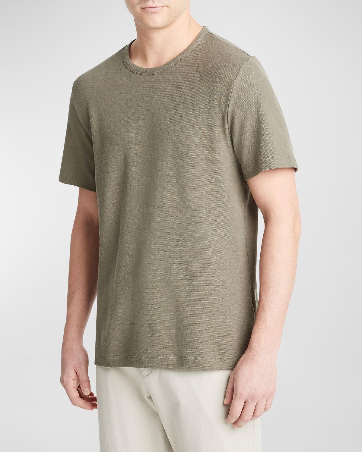 Mens Cotton Crewneck T-Shirt Product Image