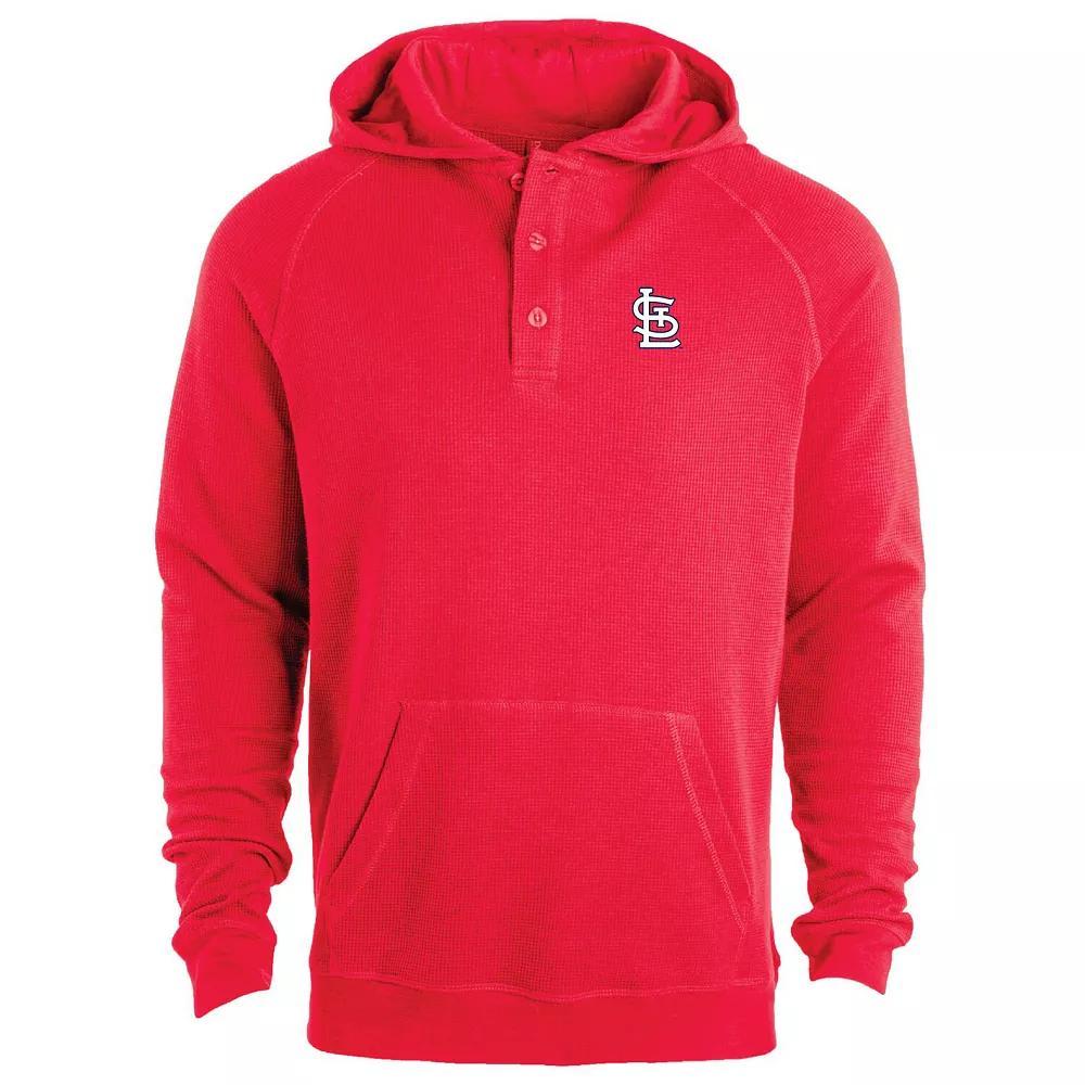 Men's Dunbrooke  Red Cincinnati Reds Montana Lightweight Raglan Pullover Hoodie, Size: Small, Red Red Product Image