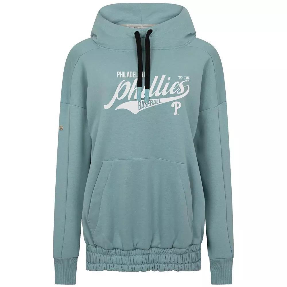 Women's Levelwear Blue New York Yankees Waterfall Glide Pullover Hoodie, Size: Small Product Image