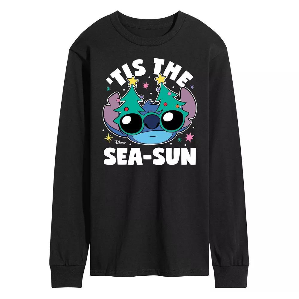 Disneys Lilo & Stitch Tis The Sea Sun Tee, Mens Product Image