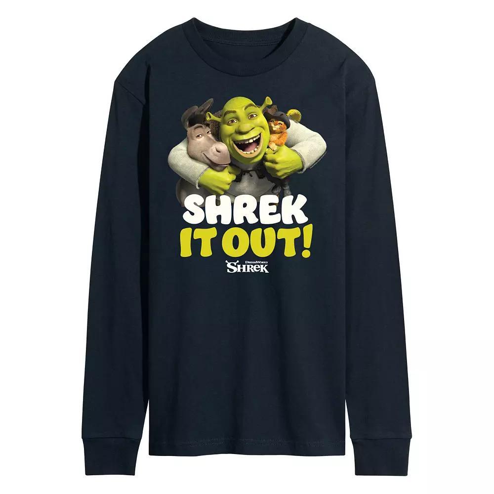 Men's Shrek It Out Tee, Size: Large, Blue Product Image