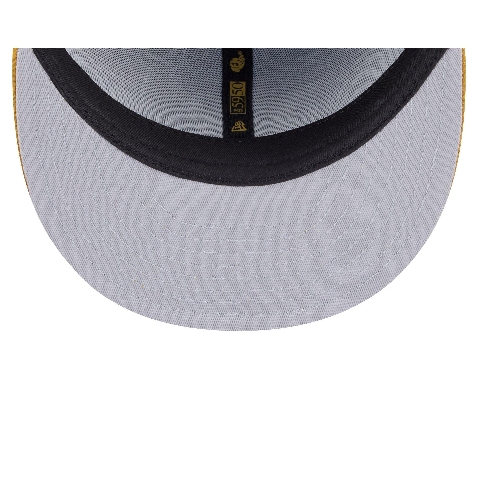 Baltimore Orioles Metallic Gold Logo 59FIFTY Fitted Hat Male Product Image