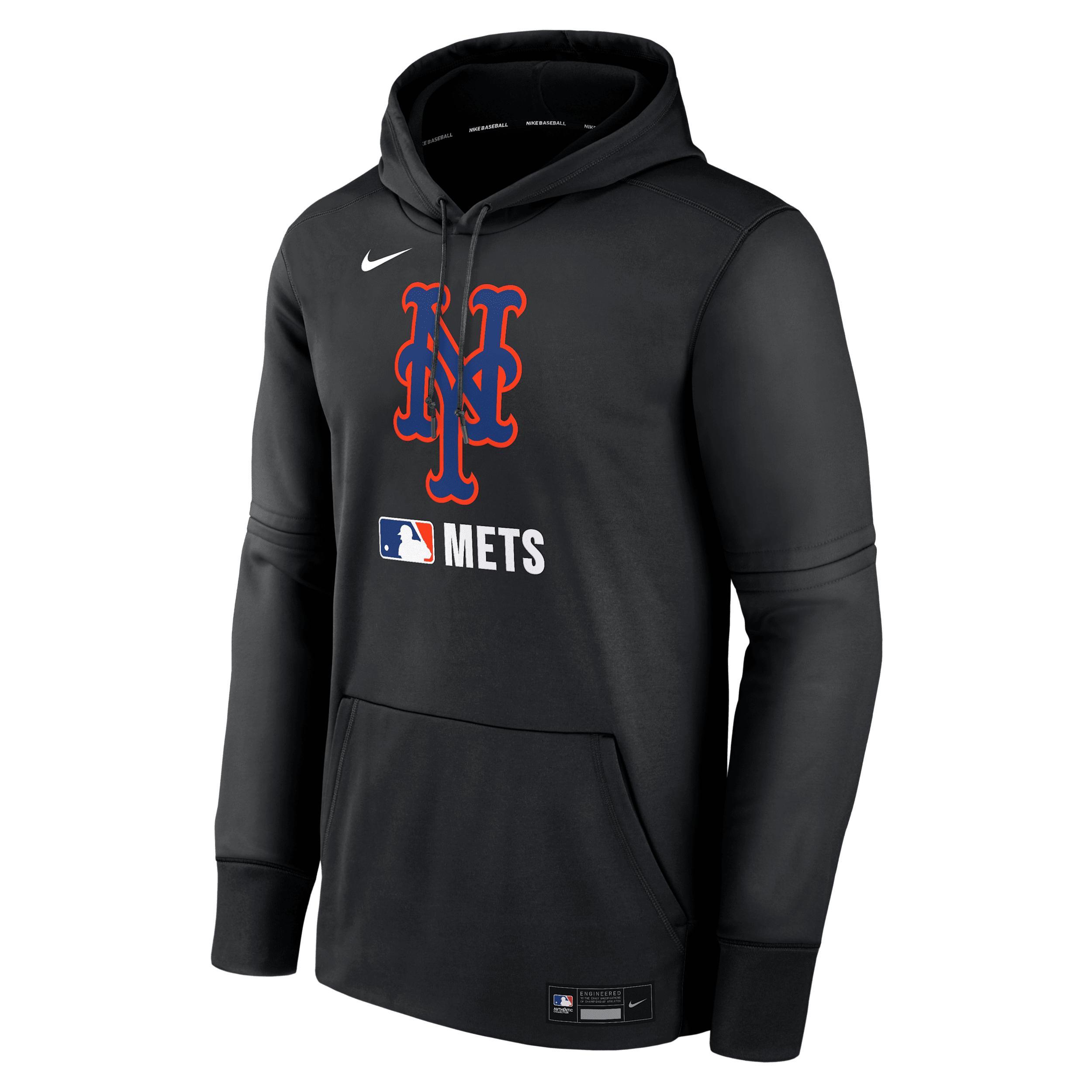 Men's Houston Astros Authentic Collection City Connect Nike Therma MLB Pullover Hoodie Product Image