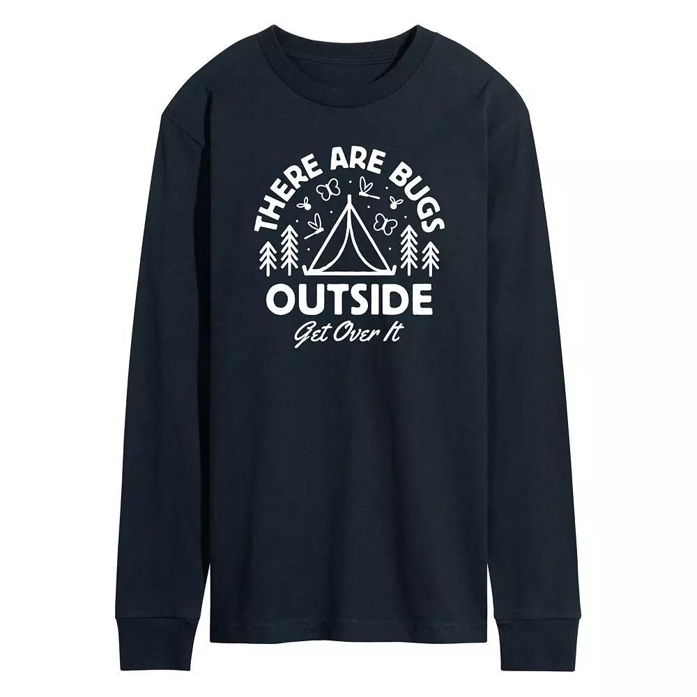Mens SpongeBob SquarePants 100 Days Later Long Sleeve Graphic Tee Product Image
