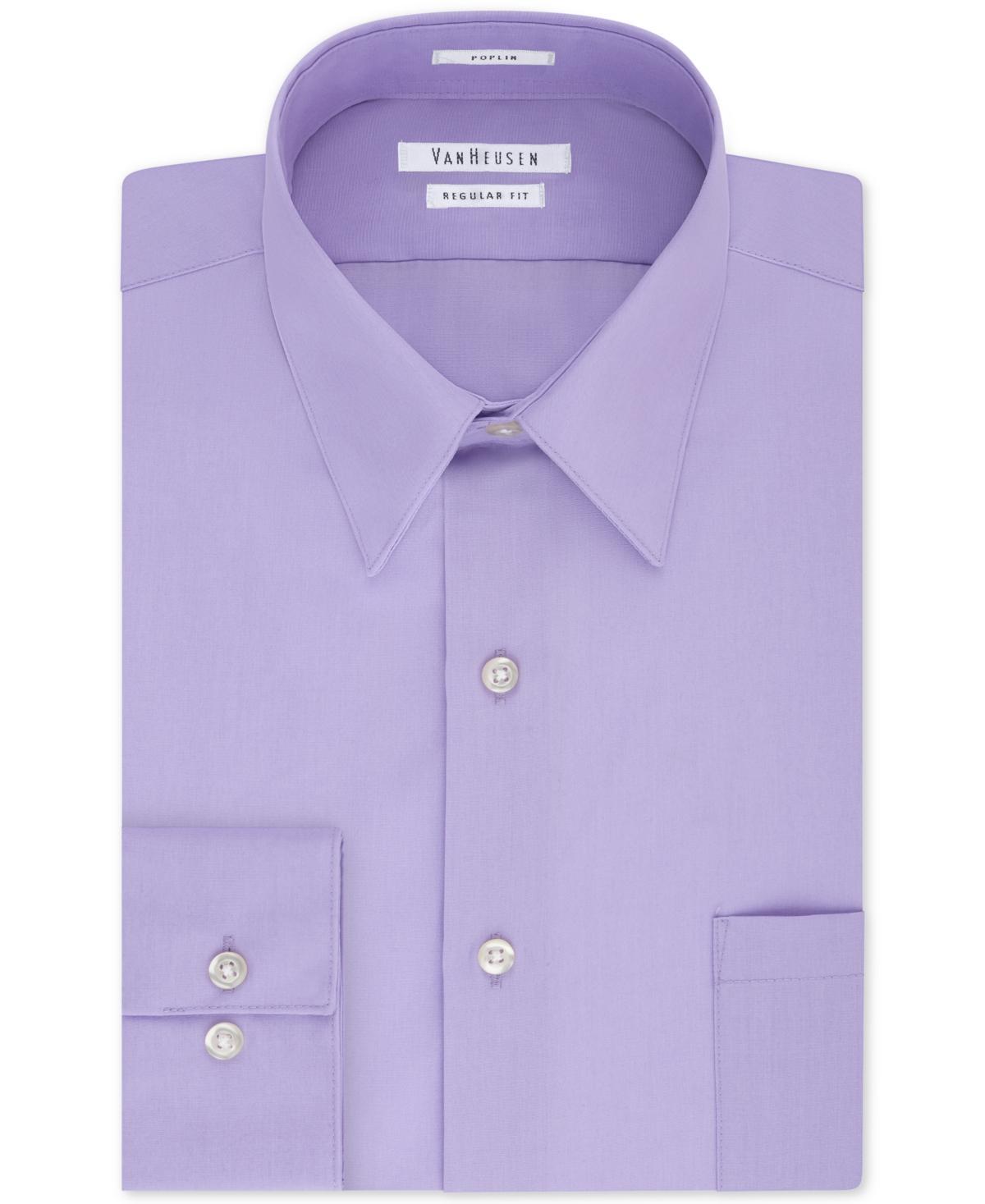 David Donahue Trim Fit Super Fine Twill Dress Shirt Product Image