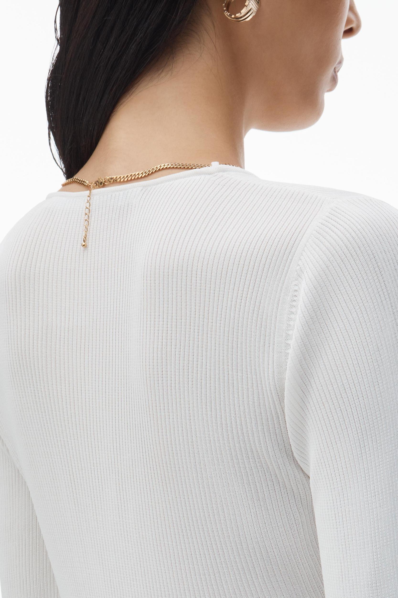 Logo Nameplate Cropped Shirt Product Image