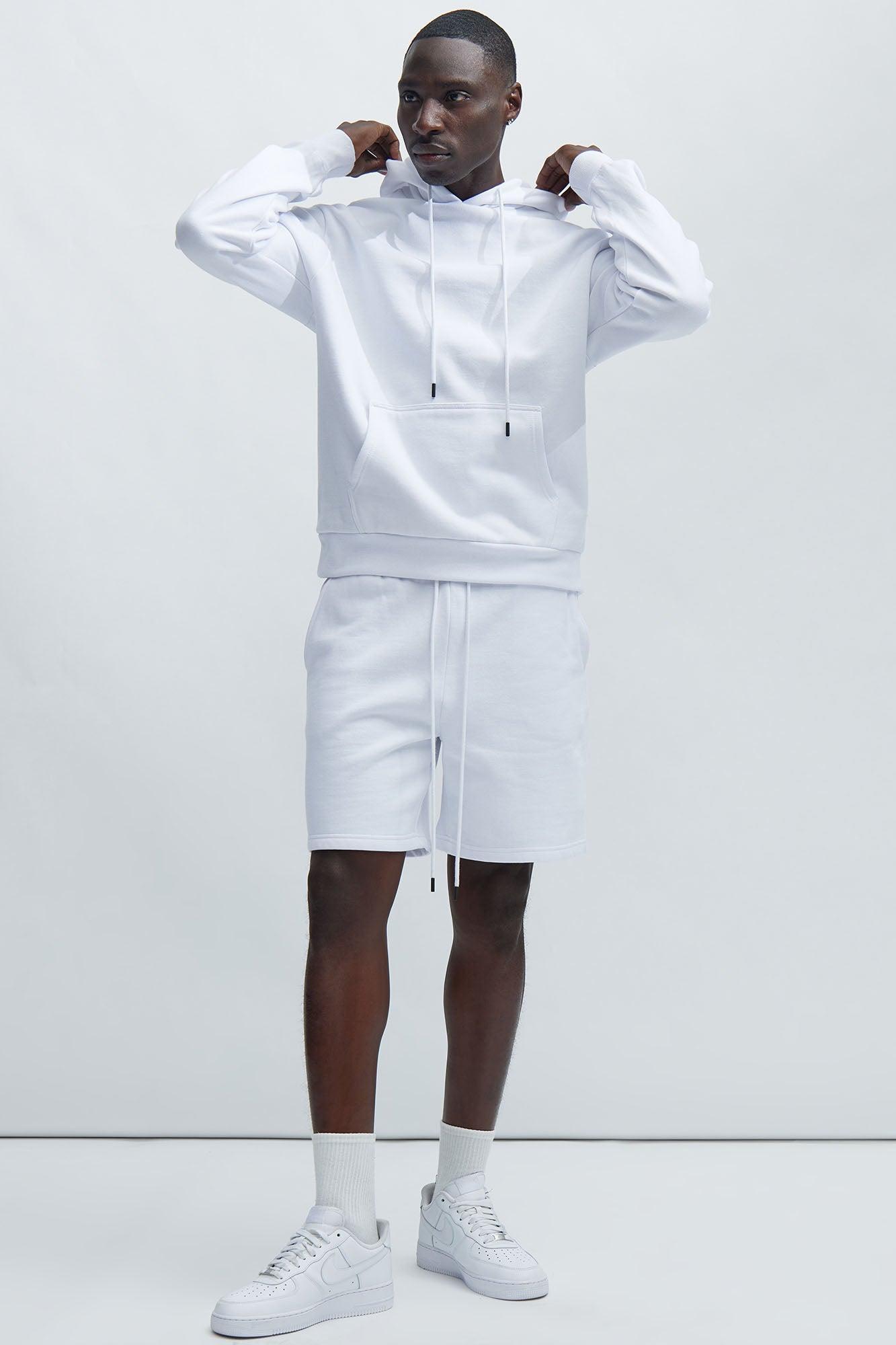 Tyson Sweatshort - White Product Image