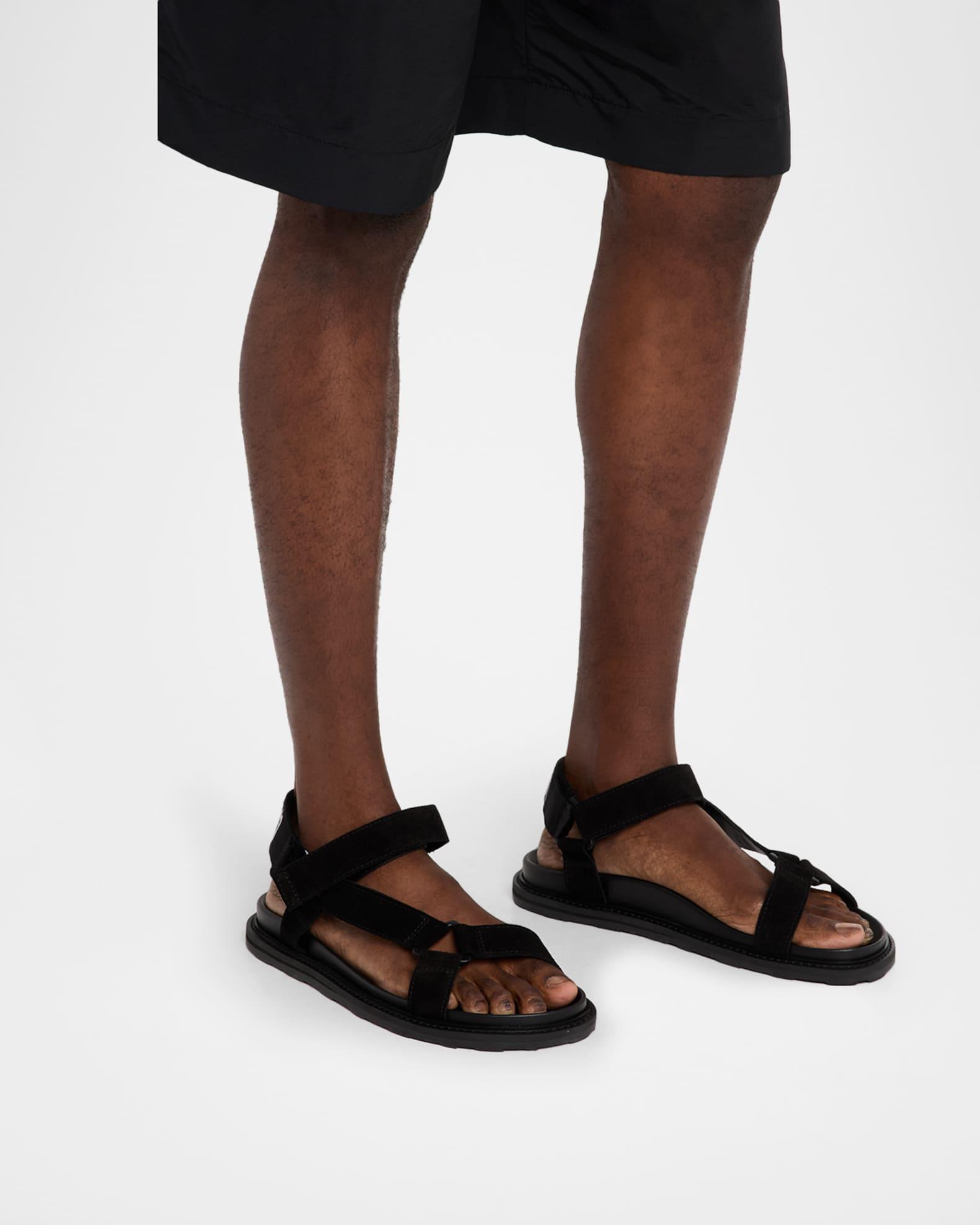 Men's Strappy Leather Sandals Product Image