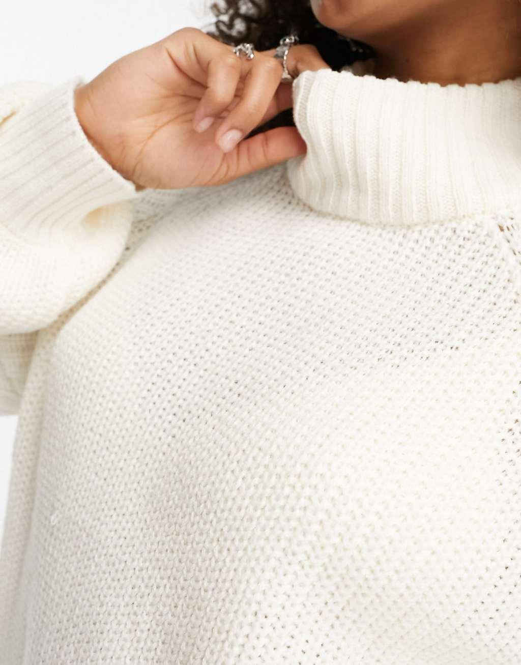 Noisy May Tall high neck sweater Product Image