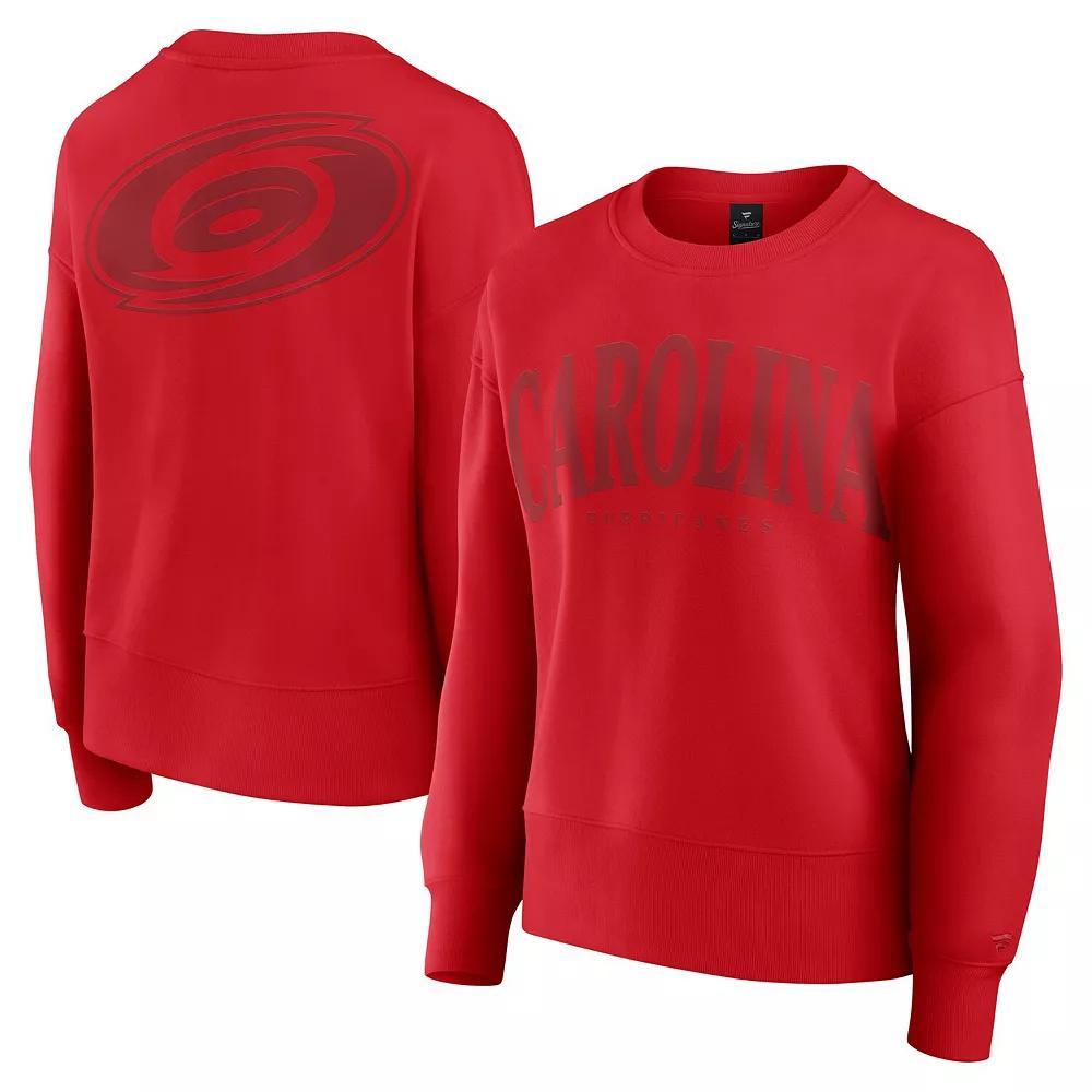 Women's Fanatics Burgundy Atlanta Braves Elements Flow Pullover Sweatshirt, Size: Large, Med Re Product Image