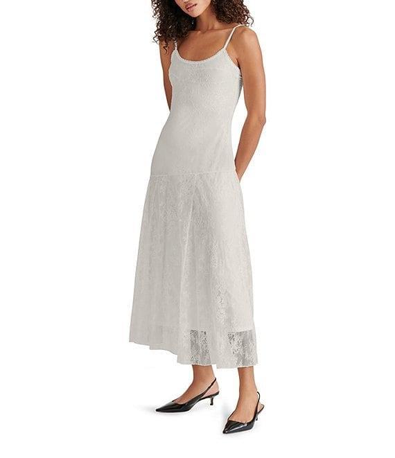 Steve Madden Veera Scoop Neck Sleeveless Lace Maxi Dress Product Image